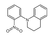 1-(2-nitrophenyl)-3,4-dihydro-2H-quinoline结构式