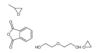 2-benzofuran-1,3-dione,2-(2-hydroxyethoxy)ethanol,2-methyloxirane,oxirane Structure