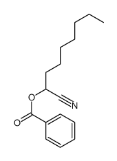 1-cyanooctyl benzoate结构式