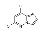 6,8-dichloro-imidazo[1,2-b]pyridazine Structure