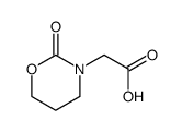 (2-Oxo-1,3-oxazinan-3-yl)acetic acid Structure