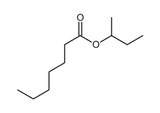 butan-2-yl heptanoate Structure