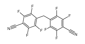 methylene bis(2,3,5,6-tetrafluorobenzonitrile) Structure