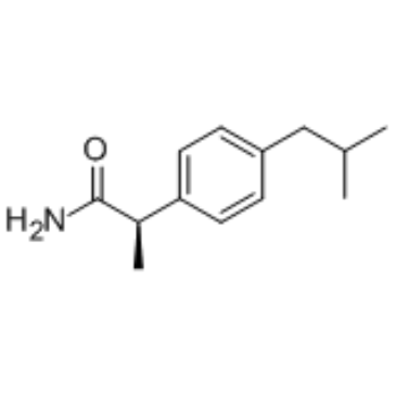 (R)-Ibuprofenamide结构式