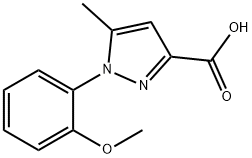 1-(2-Methoxyphenyl)-5-methyl-1H-pyrazole-3-carboxylic acid structure