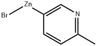 2-Methyl-5-pyridylzinc bromide结构式