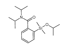 2-(isopropoxydimethylsilyl)-N,N-diisopropylbenzamide结构式