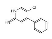 5-chloro-4-phenylpyridin-2-amine结构式