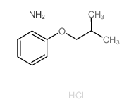 2-(2-methylpropoxy)aniline,hydrochloride结构式