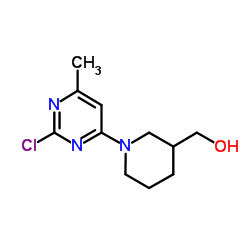 [1-(2-Chloro-6-methyl-4-pyrimidinyl)-3-piperidinyl]methanol picture