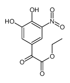 ethyl 2-(3,4-dihydroxy-5-nitrophenyl)-2-oxoacetate Structure