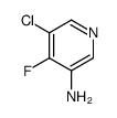 5-chloro-4-fluoropyridin-3-amine Structure