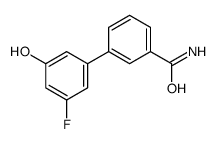 3-(3-fluoro-5-hydroxyphenyl)benzamide结构式