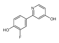 2-(3-fluoro-4-hydroxyphenyl)-1H-pyridin-4-one Structure