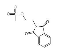 2-(1,3-dioxoisoindol-2-yl)ethyl methanesulfonate structure