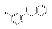 N-Benzyl-4-bromo-N-methylpyridin-2-amine picture