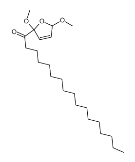 2-heptadecanoyl-2,5-dimethoxy-2,5-dihydrofuran结构式