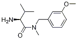 (S)-2-AMino-N-(3-Methoxy-benzyl)-3,N-diMethyl-butyraMide结构式