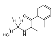 2-Methyl Methcathinone-d3 Hydrochloride结构式
