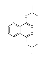 diisopropyl pyridine-2,3-dicarboxylate结构式