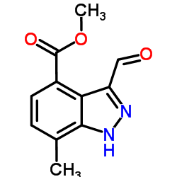 Methyl 3-formyl-7-methyl-1H-indazole-4-carboxylate图片