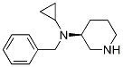 苄基-环丙基-(S)-哌啶-3-基-胺结构式