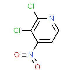 2,3-Dichloro-4-nitropyridine Structure