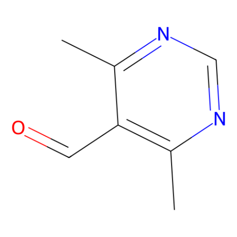 4,6-dimethylpyrimidine-5-carbaldehyde structure