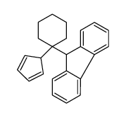 9-(1-cyclopenta-2,4-dien-1-ylcyclohexyl)-9H-fluorene结构式