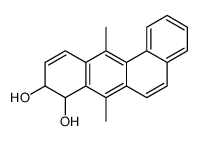 7,12-dimethyl-8,9-dihydrobenzo[a]anthracene-8,9-diol Structure