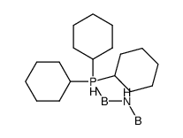 (tricyclohexylphosphine)H2BNH2-BH3 Structure