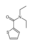 N,N-diethylthiophene-2-carboxamide结构式