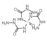 Hydrazinecarboxamide,2,2',2''-phosphinylidynetris- (9CI) Structure