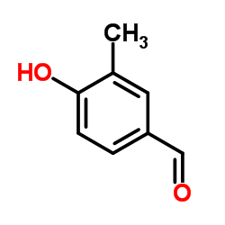 3-甲基-4-羟基苯甲醛结构式