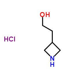 3-Azetidineethanol hydrochloride Structure