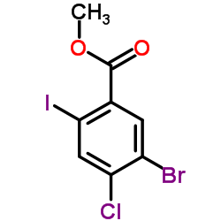 Methyl 5-bromo-4-chloro-2-iodobenzoate picture