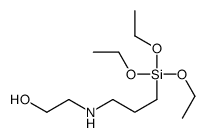 2-(3-triethoxysilylpropylamino)ethanol Structure