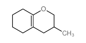 2H-1-Benzopyran,3,4,5,6,7,8-hexahydro-3-methyl- Structure