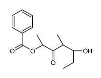 [(2S,4R,5R)-5-hydroxy-4-methyl-3-oxoheptan-2-yl] benzoate结构式