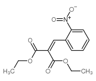 Propanedioic acid,2-[(2-nitrophenyl)methylene]-, 1,3-diethyl ester structure