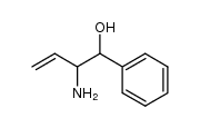 Benzenemethanol,-alpha--(1-amino-2-propenyl)- (9CI) structure