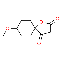 8-Methoxy-1-oxaspiro[4.5]decane-2,4-dione Structure