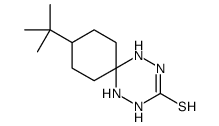 9-tert-butyl-1,2,4,5-tetrazaspiro[5.5]undecane-3-thione结构式
