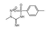 1-methyl-2-(4-methylphenyl)sulfonyl-1-nitrosoguanidine Structure