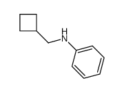 Benzenamine, N-(cyclobutylmethyl)- (9CI) structure