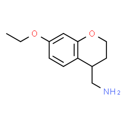 2H-1-Benzopyran-4-methanamine,7-ethoxy-3,4-dihydro-(9CI) picture