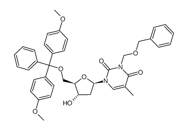 3-N-BOM-5'-O-DMTr-thymidine Structure