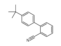 4'-TERT-BUTYL[1,1'-BIPHENYL]-2-CARBONITRILE结构式