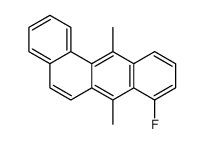 8-fluoro-7,12-dimethylbenzo[a]anthracene Structure