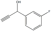 1-(3-氟苯基)-2-丙炔-1-醇结构式